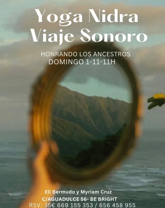 Cartel de ANCESTROS - Viaje Sonoro y Yoga Nidra