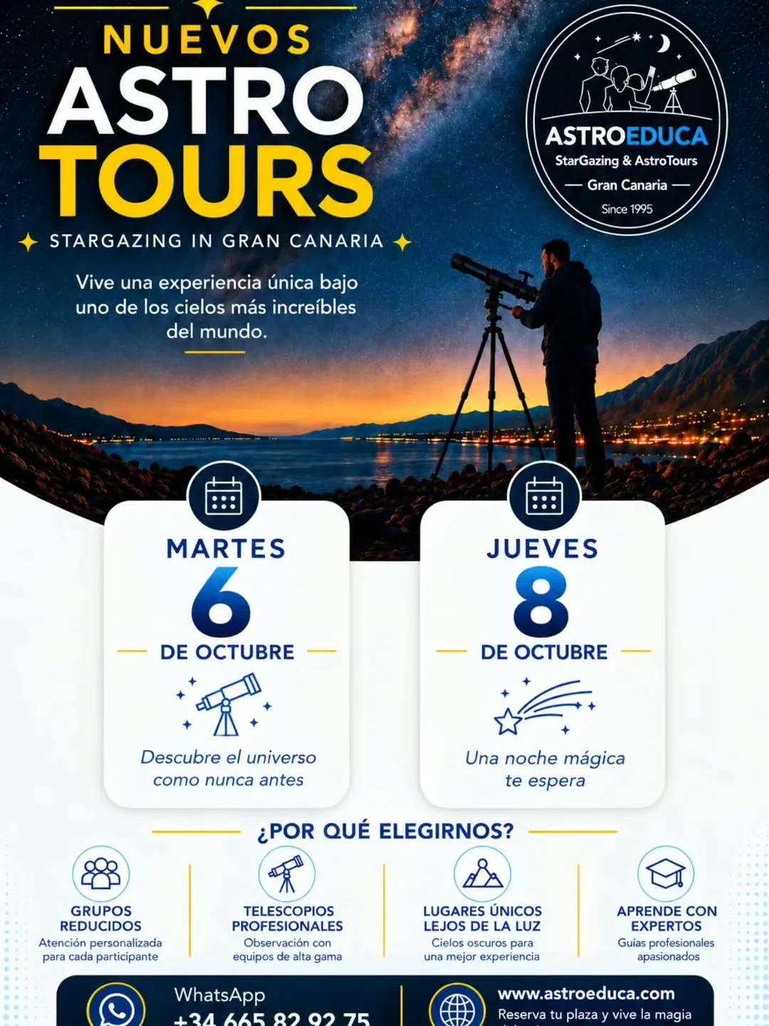 Cartel de AstroTour - Una noche mágica te espera