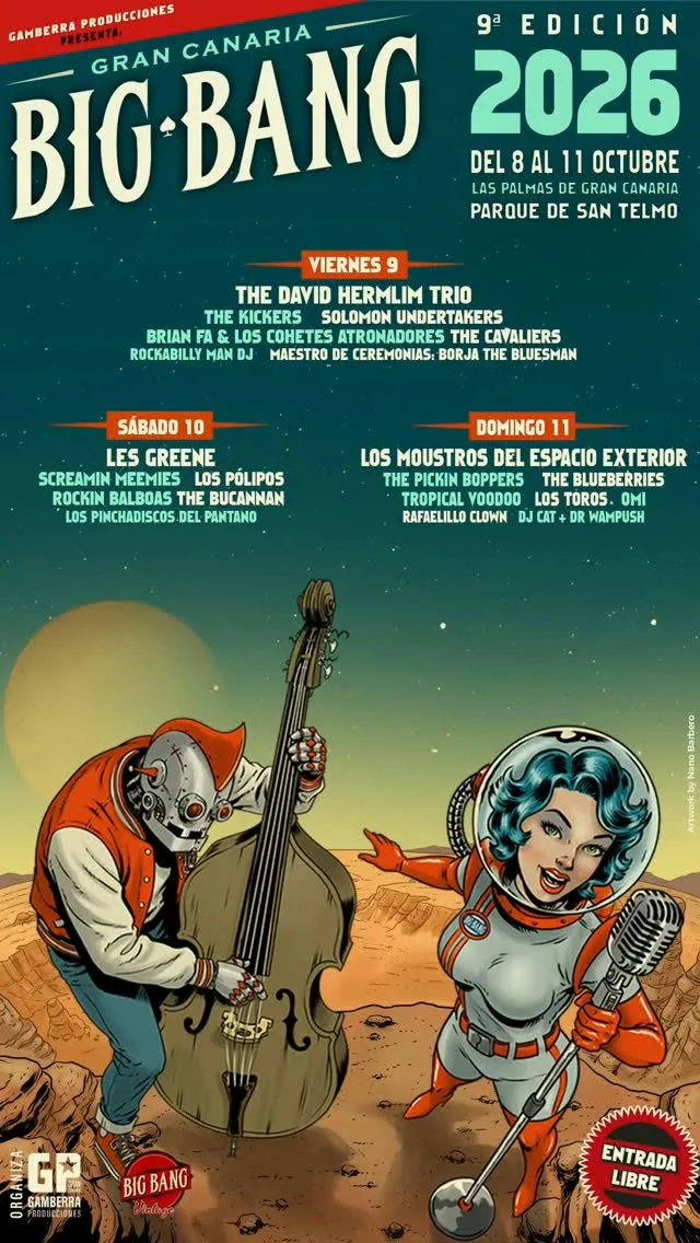 Cartel de Big Bang Vintage Festival