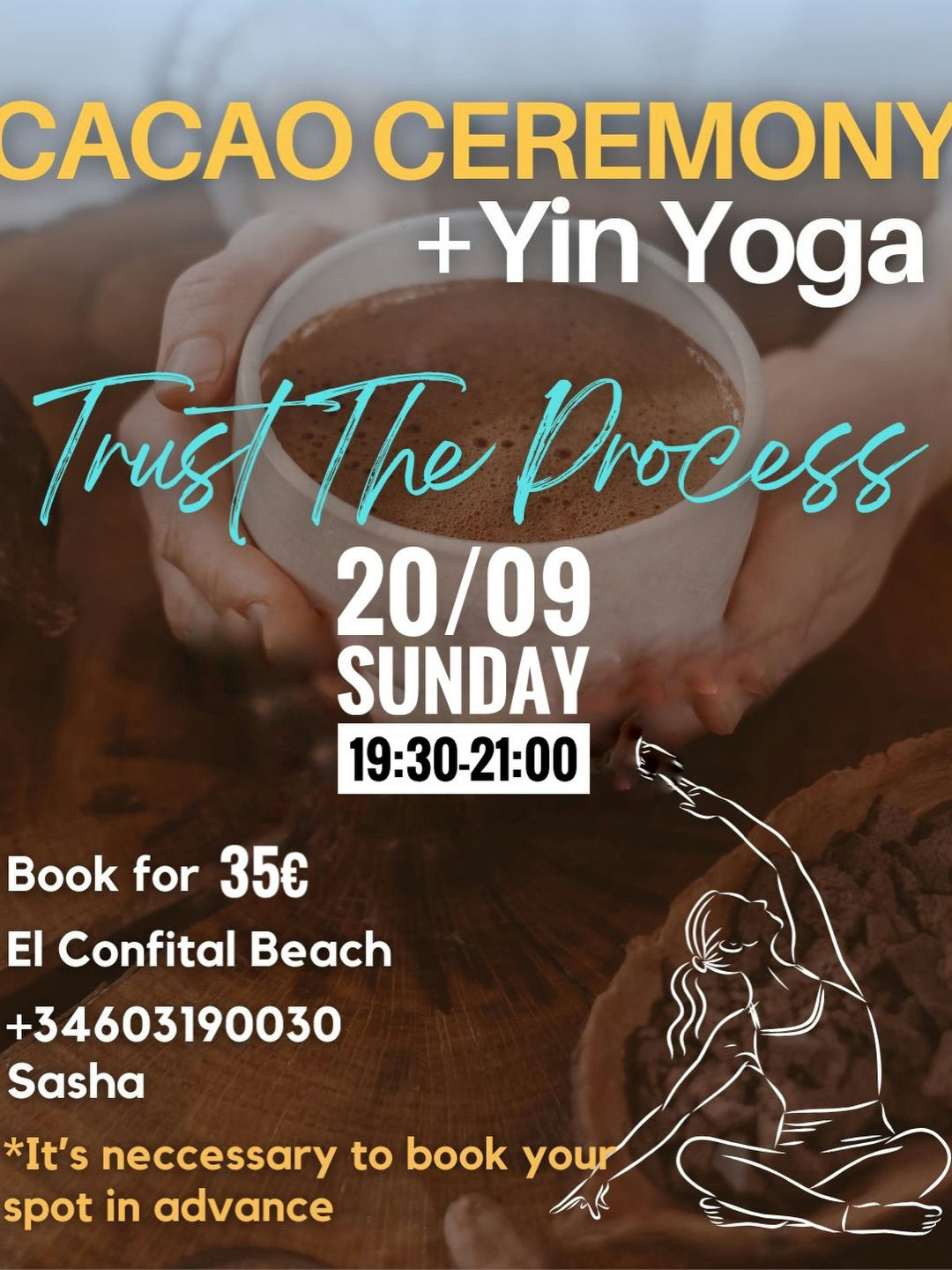 Imagen de la publicación: Ceremonia de cacao y yoga yin 'Trust The Process'