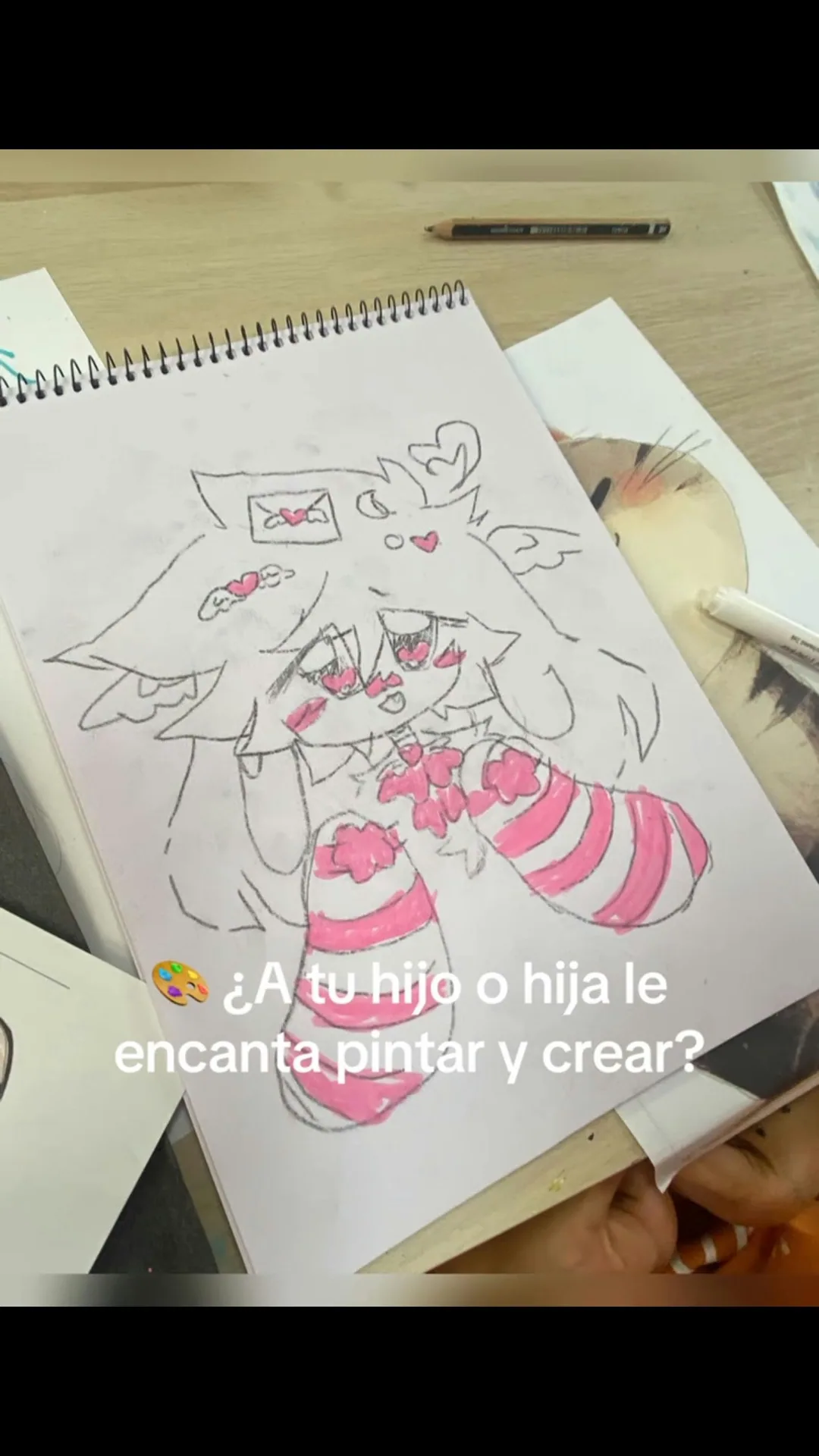 Cartel de Clases de arte para niños y jóvenes de 5 a 14 años