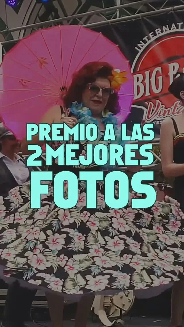 Cartel de Concurso de Fotografía Big Bang Vintage Festival 2026
