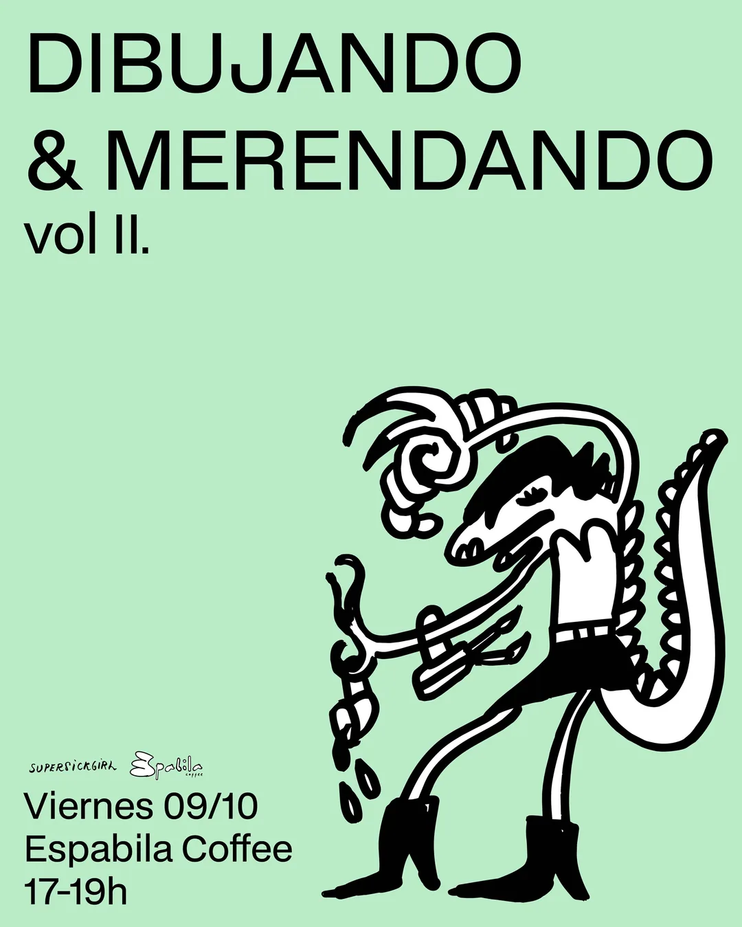Cartel de Dibujando & Merendando vol. II