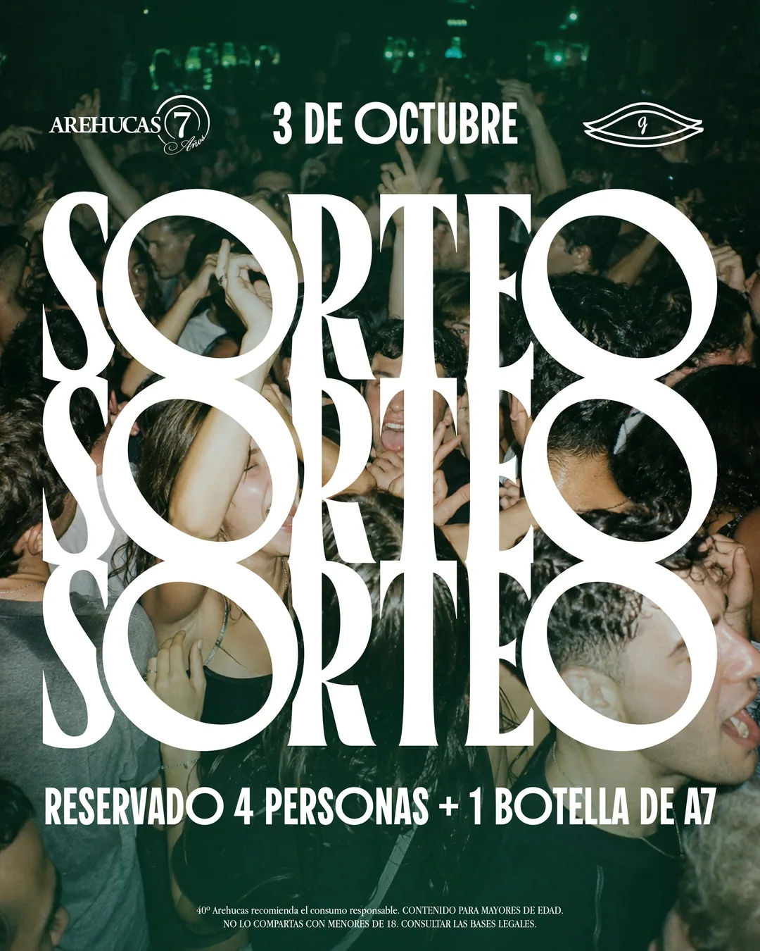 Cartel de Fiesta de inauguración octubre en El Guateque GC