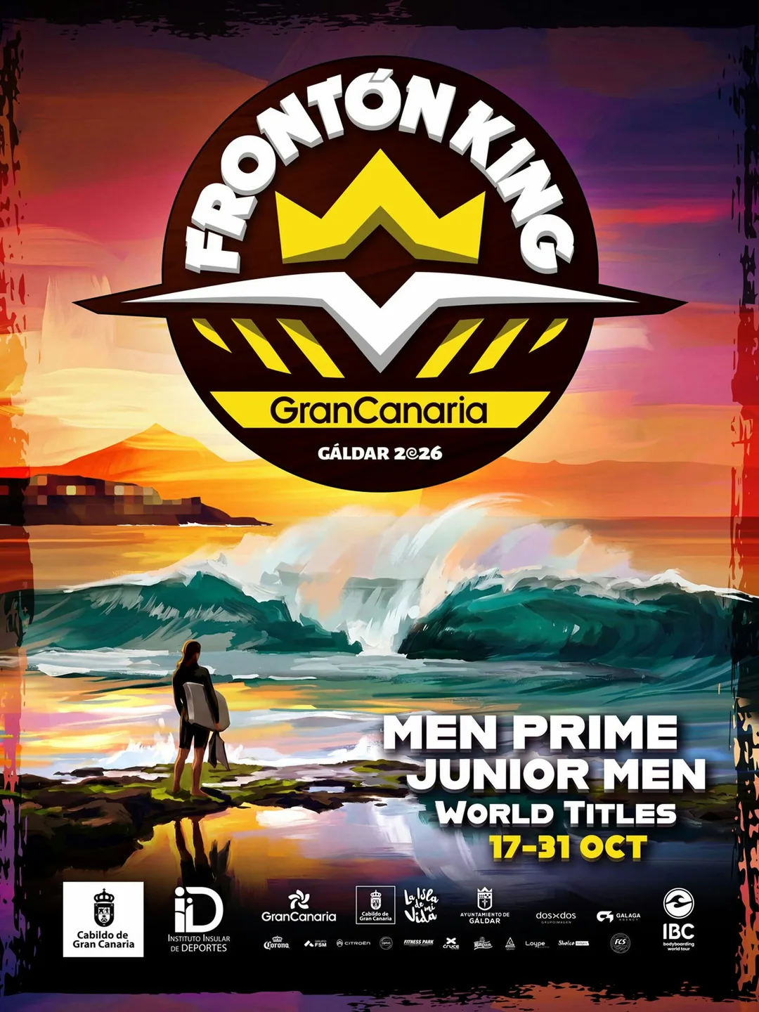 Cartel de FRONTON KING 2026