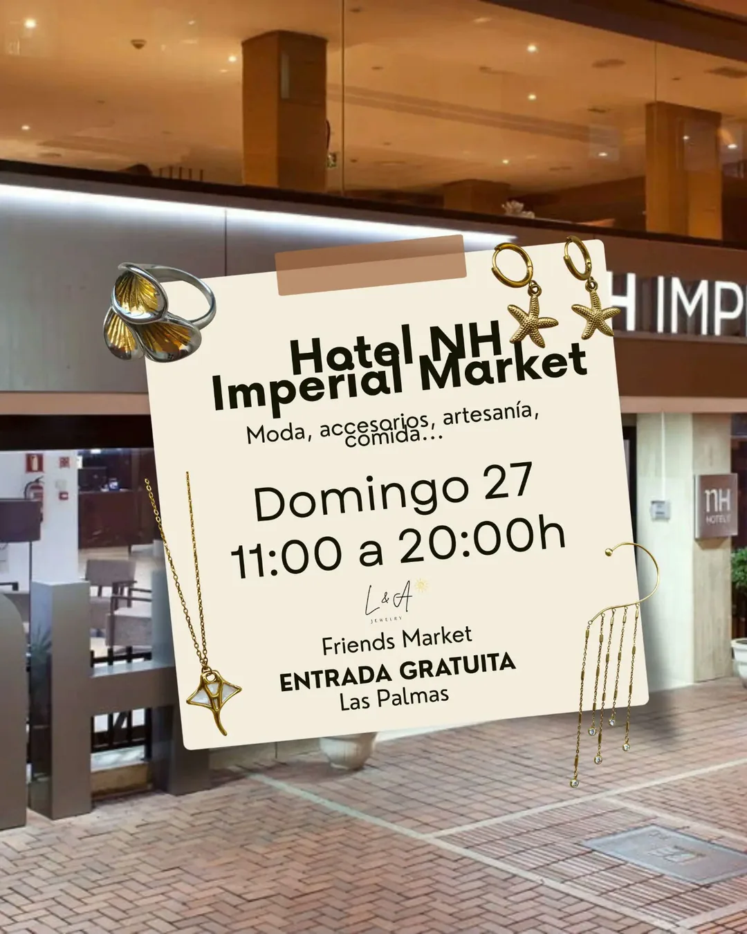 Cartel de Hotel NH Imperial Market