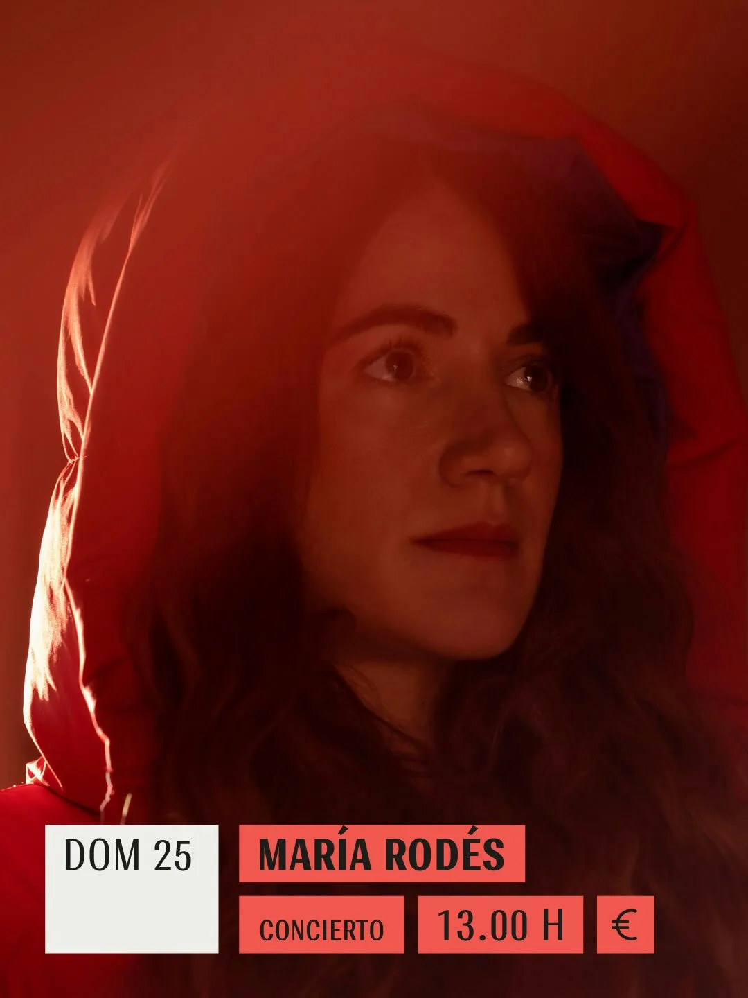 Cartel de María Rodés Concierto