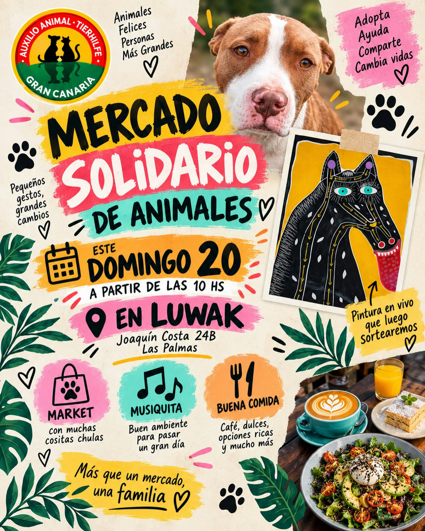 Imagen de la publicación: Mercado Solidario de Animales en Luwak