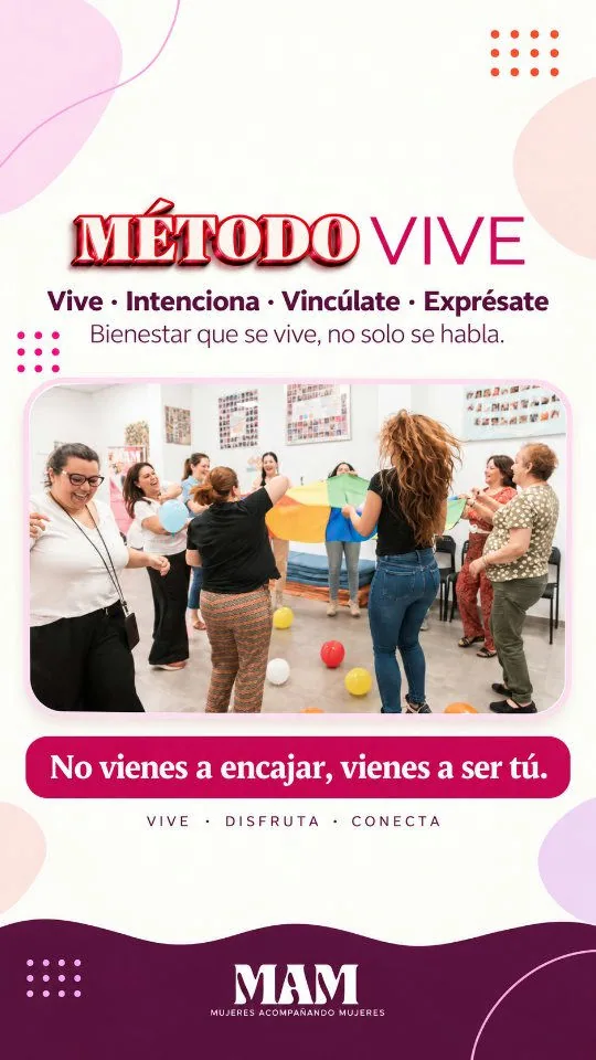 Cartel de Método VIVE en Las Palmas