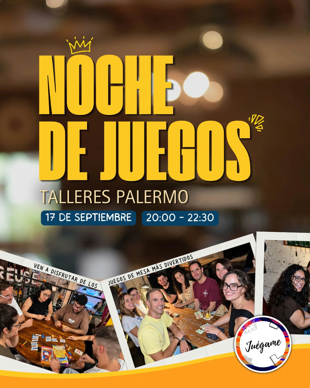 Imagen de la publicación: Noche de juegos de mesa en Talleres Palermo