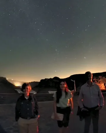 Astroeduca: una de sus salidas de observación nocturna