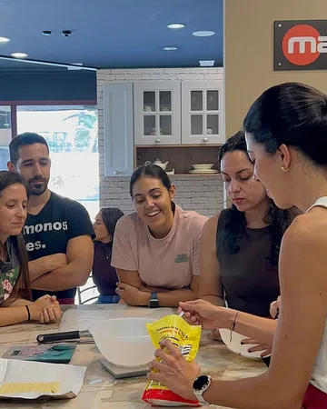 Los Talleres y Retiros Demel: uno de sus talleres de cocina