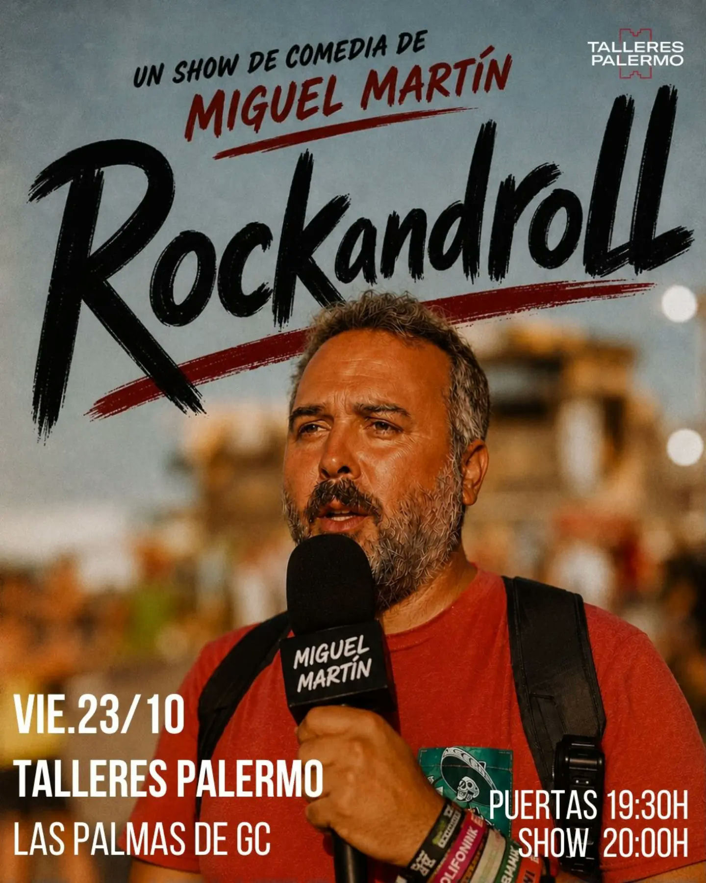 Imagen de la publicación: Rockandroll, monólogo de Miguel Martín