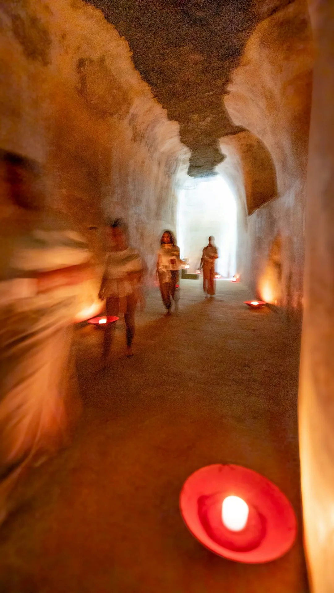 Cartel de Sesión de respiración consciente en la Cueva Madre