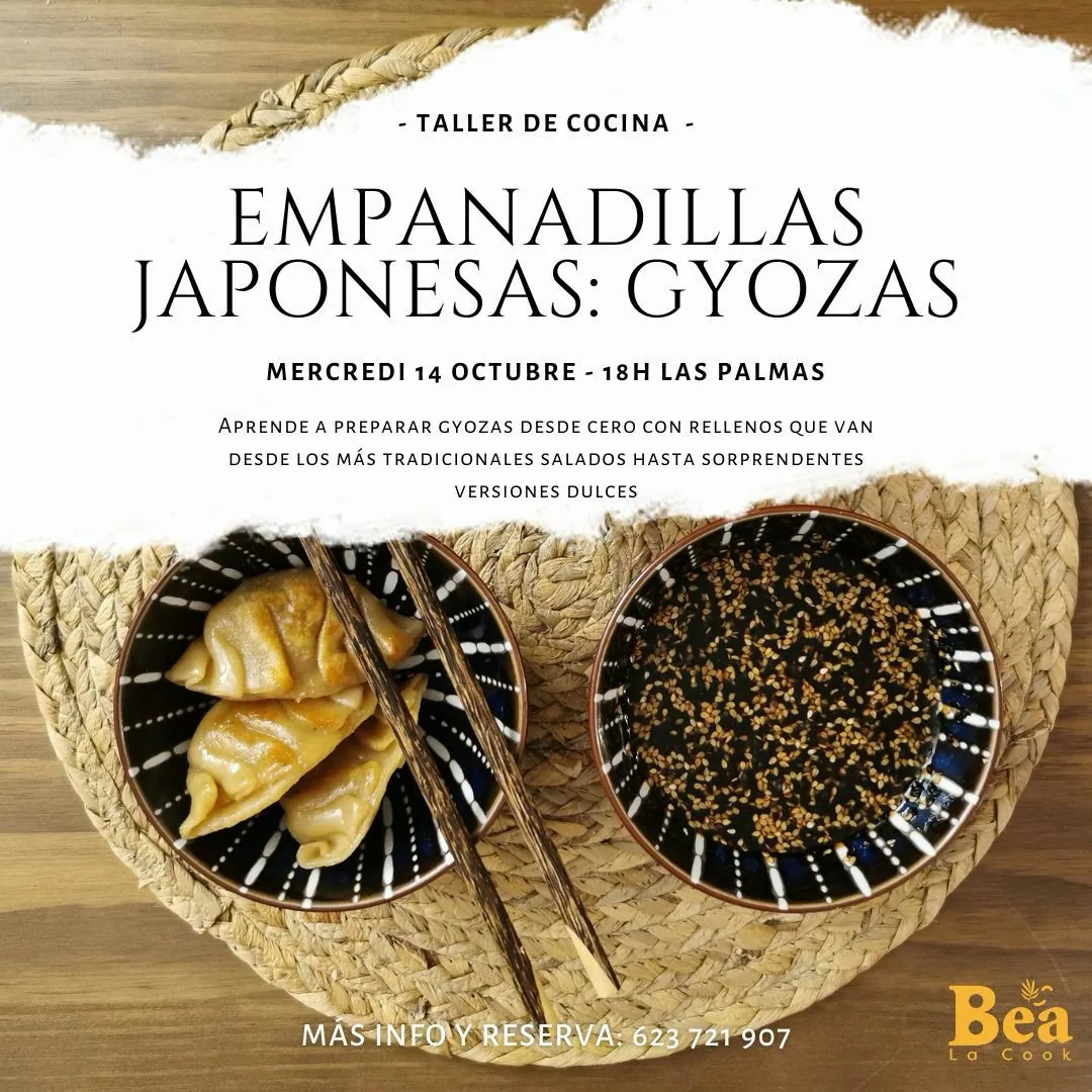 Cartel de Taller de Gyozas