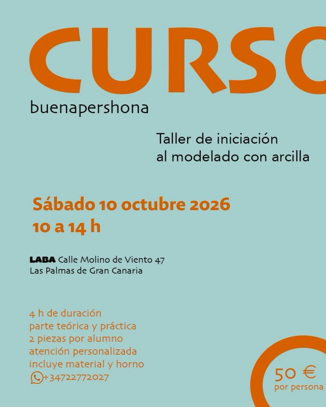 Imagen de la publicación: Taller de iniciación al modelado con arcilla