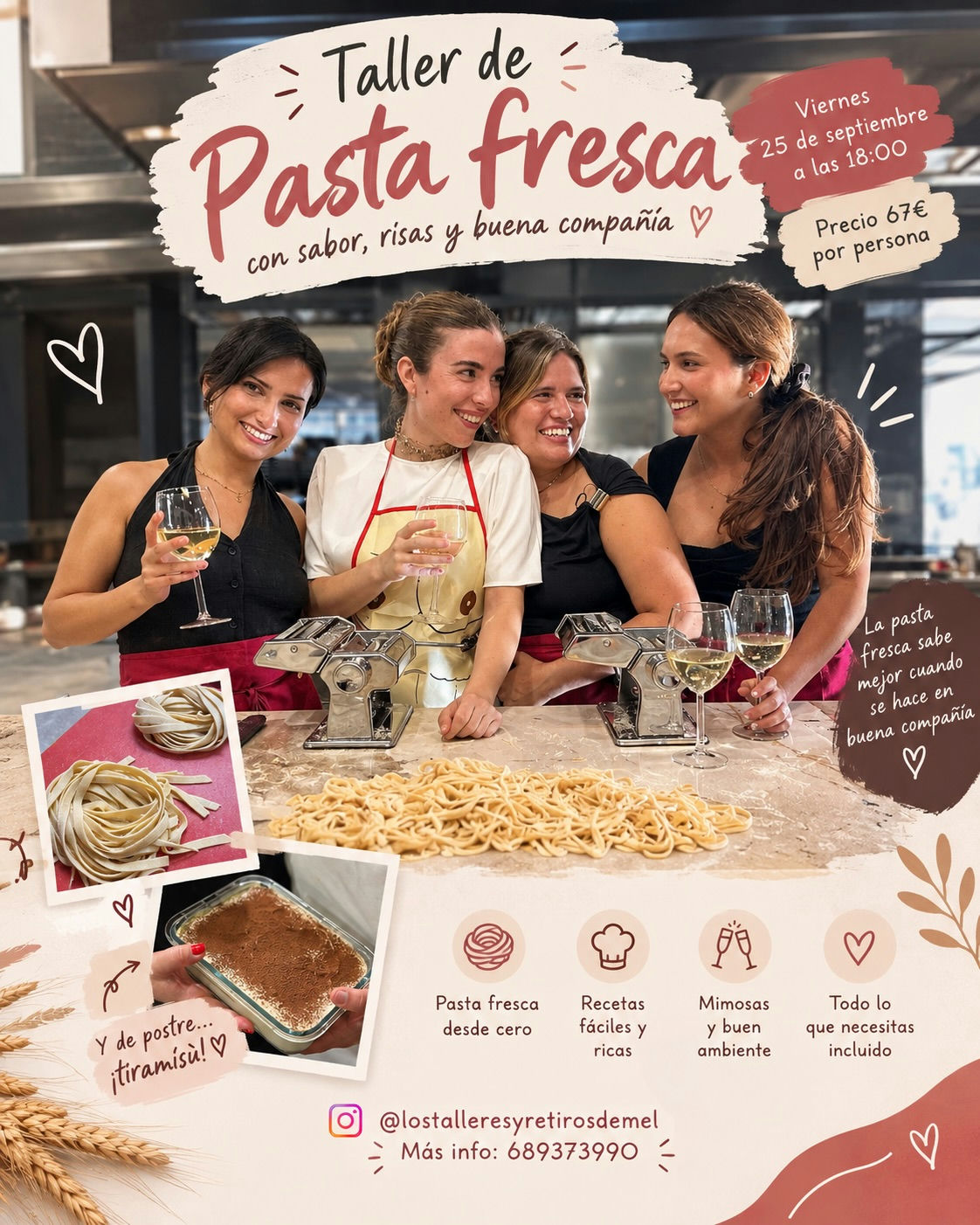 Imagen de la publicación: Taller de Pasta fresca