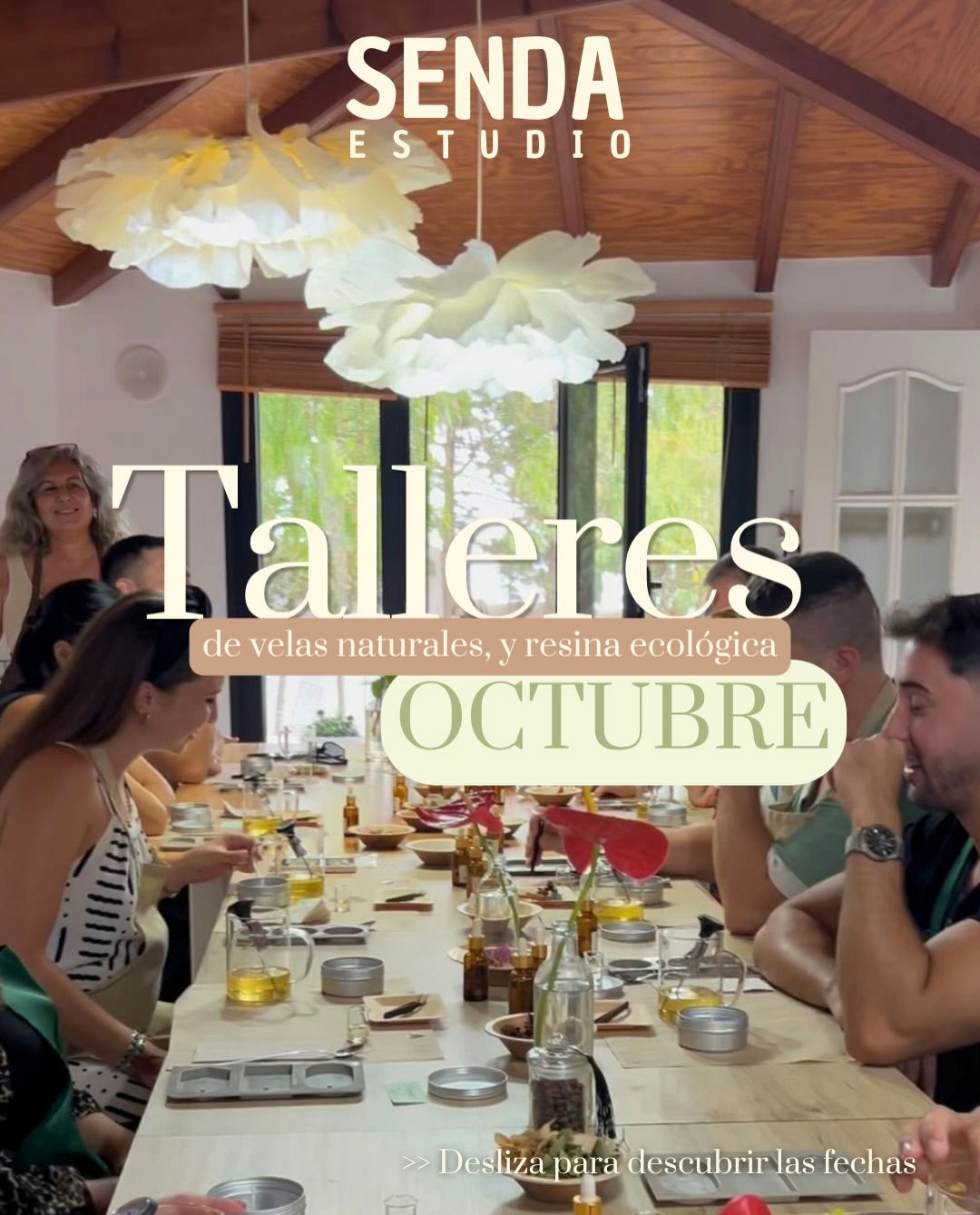 Imagen de la publicación: Taller Envase + bandeja + vela aromática