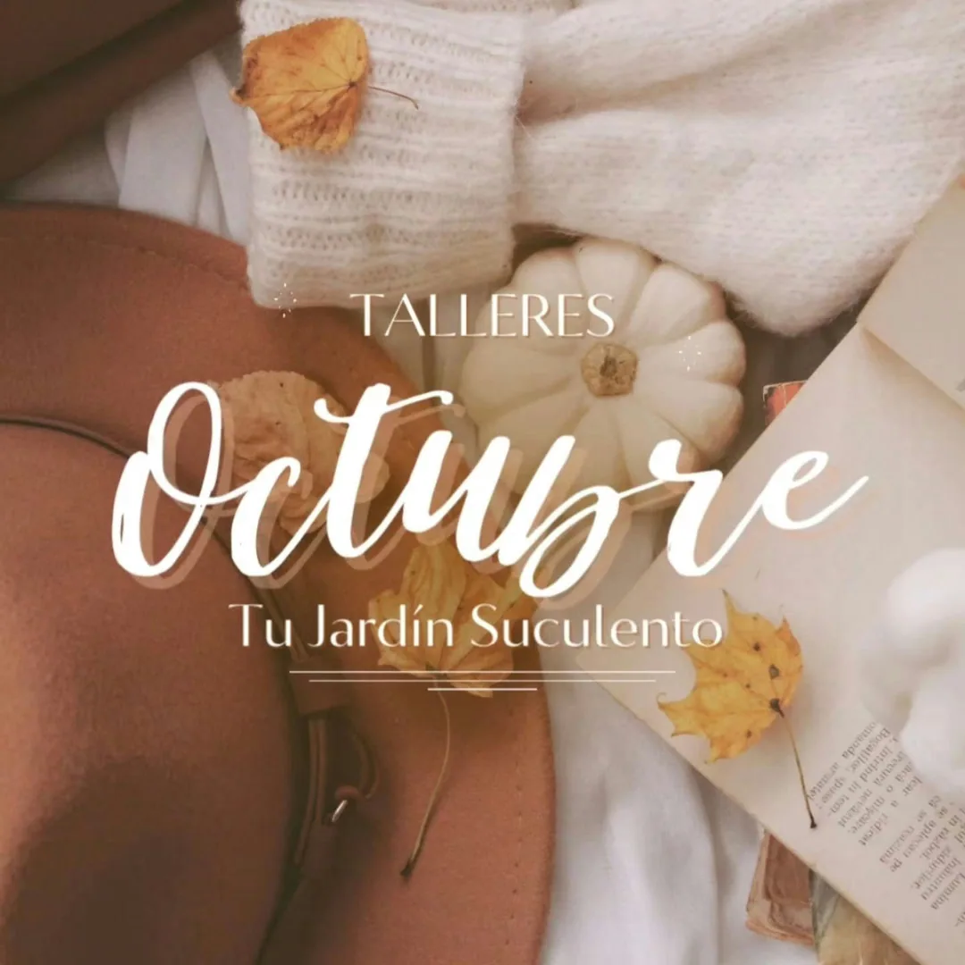 Cartel de Talleres Otoñales de Octubre