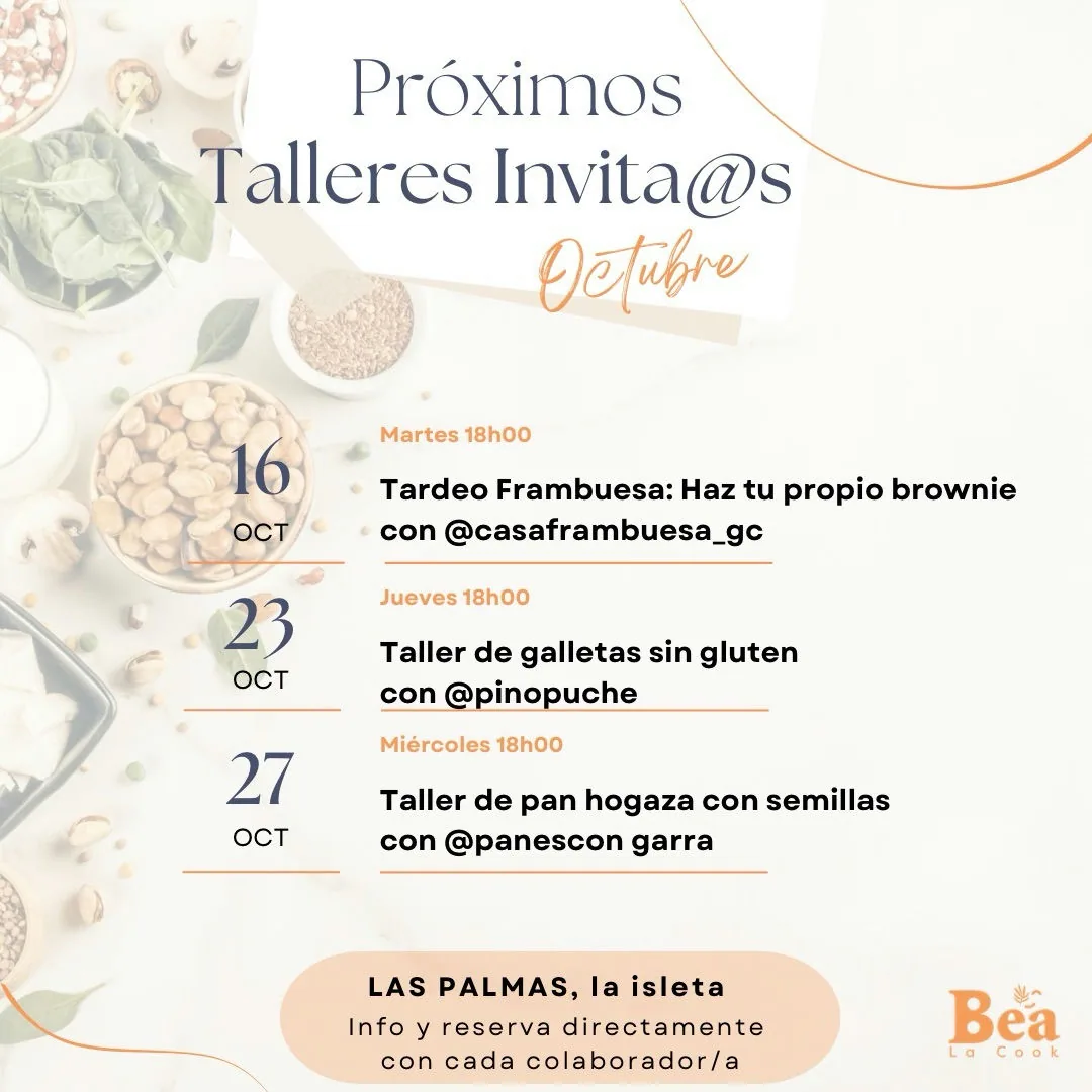 Cartel de Tardeo Frambuesa: Haz tu propio brownie