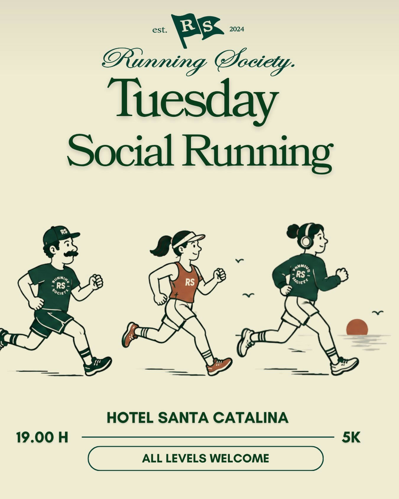 Imagen de la publicación: Tuesday 5K en Hotel Santa Catalina