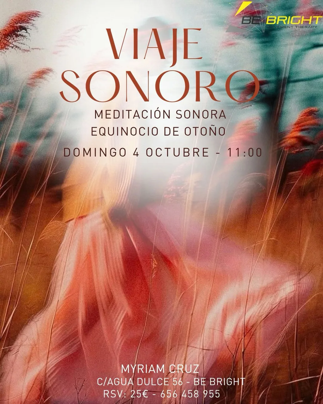 Cartel de Viaje Sonoro · Equinoccio de Otoño